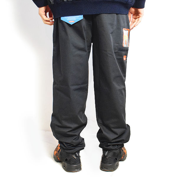COOKMAN クックマン Chef Pants Double knee Ripstop Black -BLACK- メンズ パンツ シェフパンツ イージーパンツ atfpts