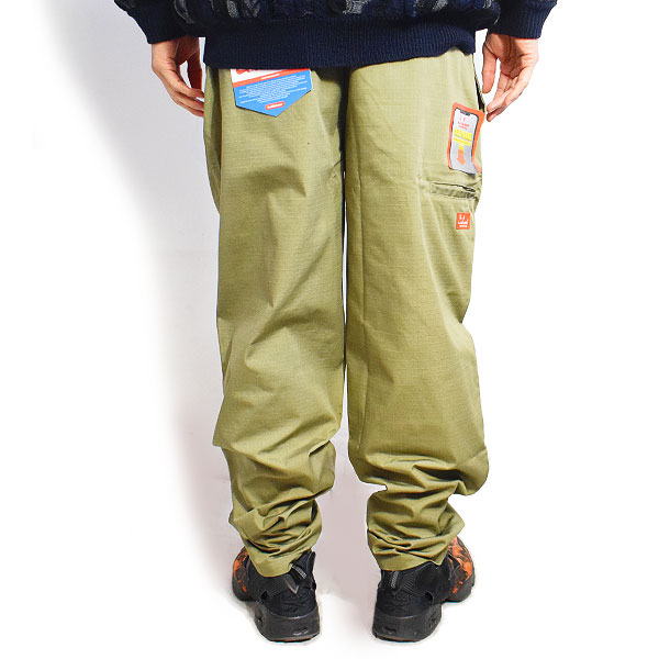 COOKMAN クックマン Chef Pants Double knee Ripstop Olive -OLIVE GREEN- メンズ パンツ シェフパンツ イージーパンツ atfpts