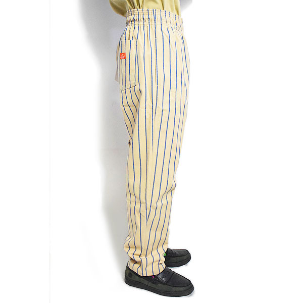 COOKMAN クックマン Chef Pants Duck Canvas Stripe Beige -BEIGE- メンズ パンツ シェフパンツ ダックキャンバス ストリート atfpts