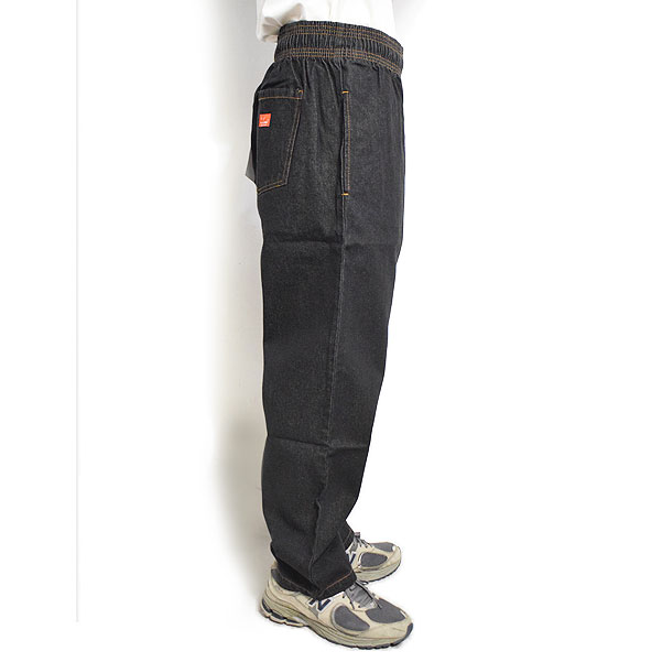 COOKMAN クックマン Chef Pants Semiwide Denim Black -BLACK- メンズ パンツ シェフパンツ イージーパンツ セミワイド atfpts