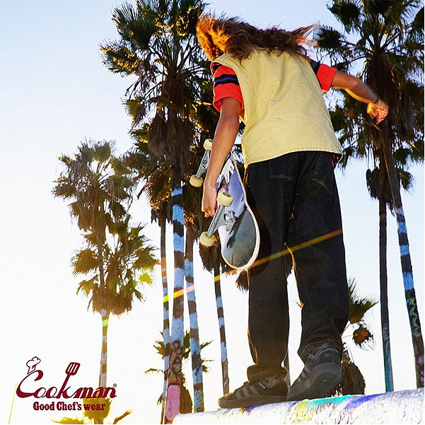 COOKMAN クックマン Chef Pants Semiwide Denim Black -BLACK- メンズ パンツ シェフパンツ イージーパンツ セミワイド atfpts