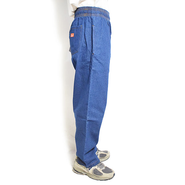 COOKMAN クックマン Chef Pants Semiwide Denim Navy -NAVY- 34877 メンズ パンツ シェフパンツ イージーパンツ セミワイド atfpts