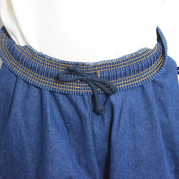 COOKMAN クックマン Chef Pants Semiwide Denim Navy -NAVY- 34877 メンズ パンツ シェフパンツ イージーパンツ セミワイド atfpts