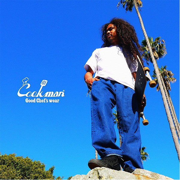 COOKMAN クックマン Chef Pants Semiwide Denim Navy -NAVY- 34877 メンズ パンツ シェフパンツ イージーパンツ セミワイド atfpts