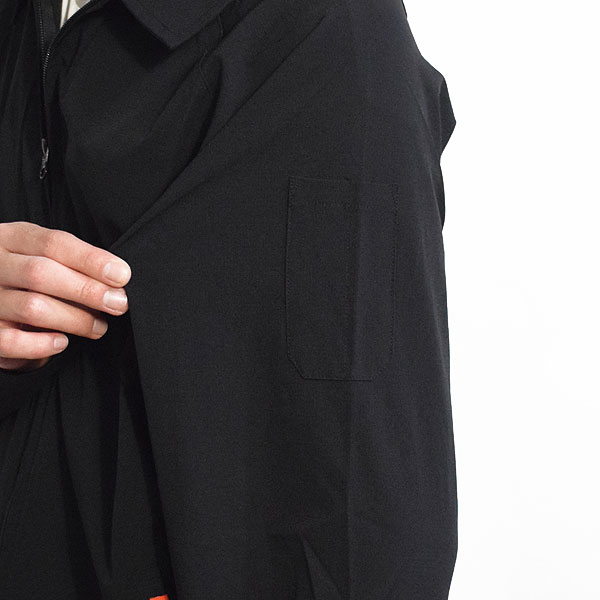 COOKMAN クックマン Delivery Jacket Light Black -BLACK-  デリバリージャケット アウター 送料無料 ストリート atfjkt