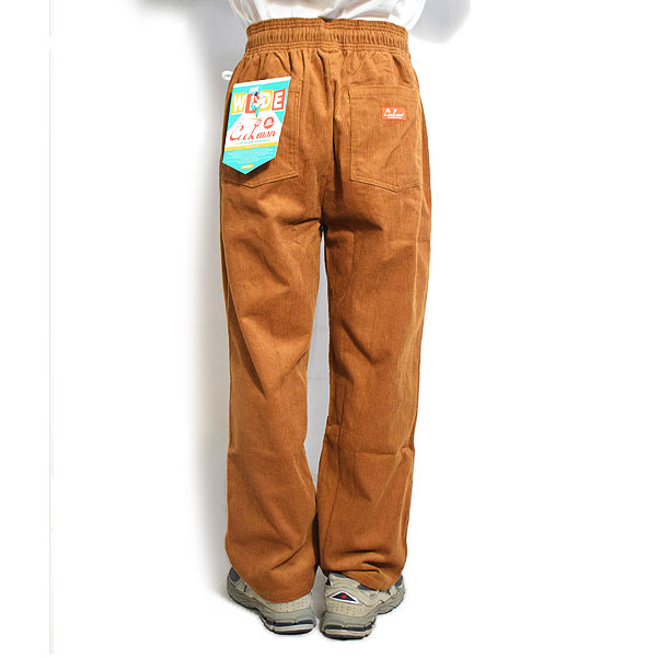 COOKMAN クックマン ChefPants Semiwide Corduroy Brown -BROWN- メンズ パンツ シェフパンツ イージーパンツ セミワイド atfpts