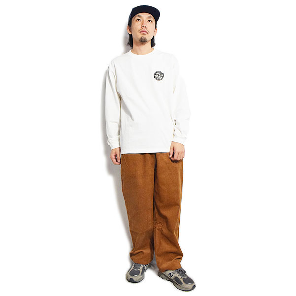 COOKMAN クックマン ChefPants Semiwide Corduroy Brown -BROWN- メンズ パンツ シェフパンツ イージーパンツ セミワイド atfpts