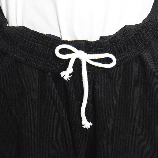 COOKMAN クックマン Harvest Pants Corduroy Black -BLACK- メンズ パンツ シェフパンツ ハーヴェストパンツ atfpts