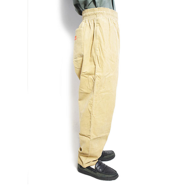 COOKMAN クックマン Harvest Pants Corduroy Beige -BEIGE- メンズ パンツ シェフパンツ ハーヴェストパンツ atfpts