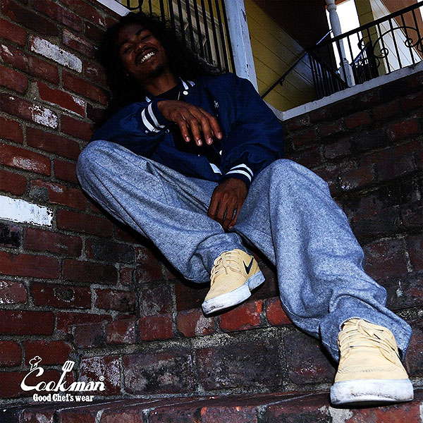 COOKMAN クックマン Chef Pants Milk Tweed Gray -GRAY- メンズ パンツ シェフパンツ イージーパンツ ストリート atfpts