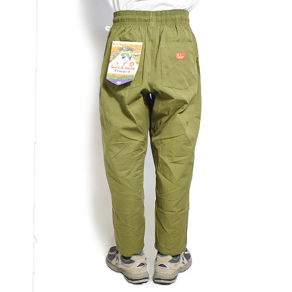 COOKMAN クックマン Harvest Pants Cropped Canvas Olive -OLIVE GREEN- メンズ パンツ シェフパンツ ハーヴェストパンツ atfpts
