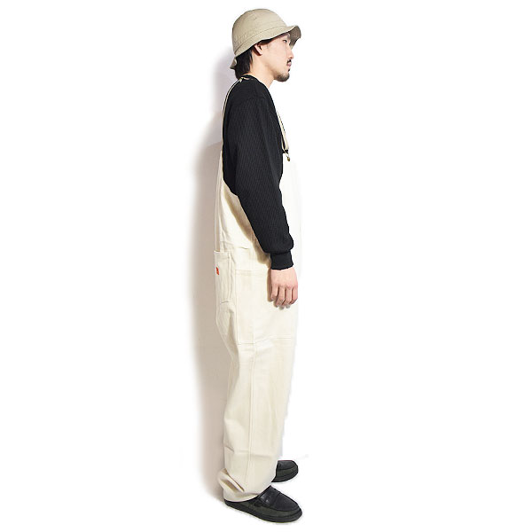 COOKMAN クックマン Fisherman's Bib Overall Denim Natural -OFF WHITE- メンズ フィッシャーマンズオーバーオール 送料無料 atfpts