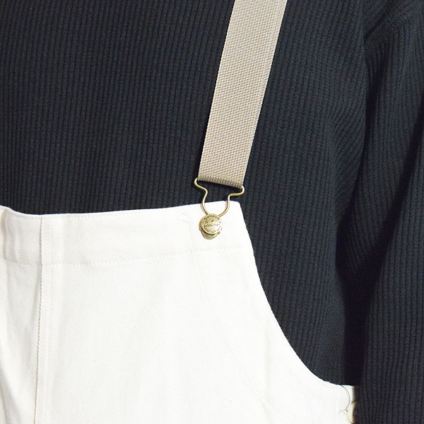 COOKMAN クックマン Fisherman's Bib Overall Denim Natural -OFF WHITE- メンズ フィッシャーマンズオーバーオール 送料無料 atfpts