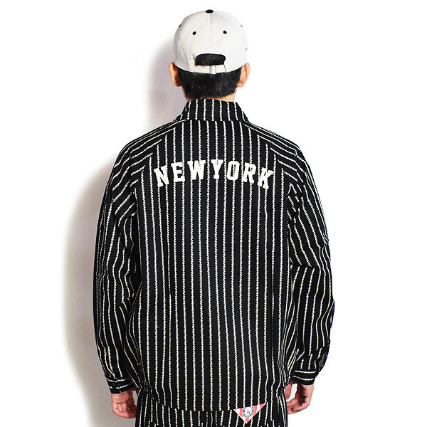 COOKMAN クックマン Delivery Jacket Negro Leagues NY Black Yankees -BLACK- メンズ ジャケット デリバリージャケット atfjkt