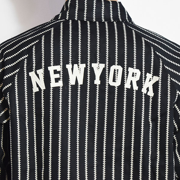 COOKMAN クックマン Delivery Jacket Negro Leagues NY Black Yankees -BLACK- メンズ ジャケット デリバリージャケット atfjkt