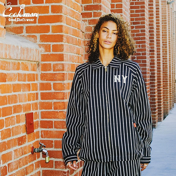 COOKMAN クックマン Delivery Jacket Negro Leagues NY Black Yankees -BLACK- メンズ ジャケット デリバリージャケット atfjkt