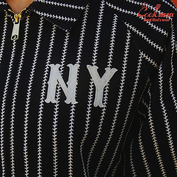 COOKMAN クックマン Delivery Jacket Negro Leagues NY Black Yankees -BLACK- メンズ ジャケット デリバリージャケット atfjkt