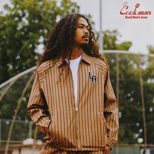 COOKMAN クックマン Delivery Jacket Negro Leagues LA White Sox -BROWN- ジャケット デリバリージャケット アウター atfjkt