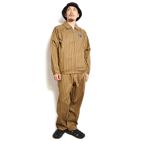 COOKMAN クックマン Chef Pants Semiwide Negro Leagues LA White Sox -BROWN- メンズ パンツ シェフパンツ セミワイド atfpts