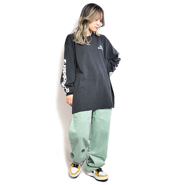 COOKMAN クックマン Chef Pants Semiwide Corduroy FAT Blue -BLUE- メンズ パンツ シェフパンツ atfpts