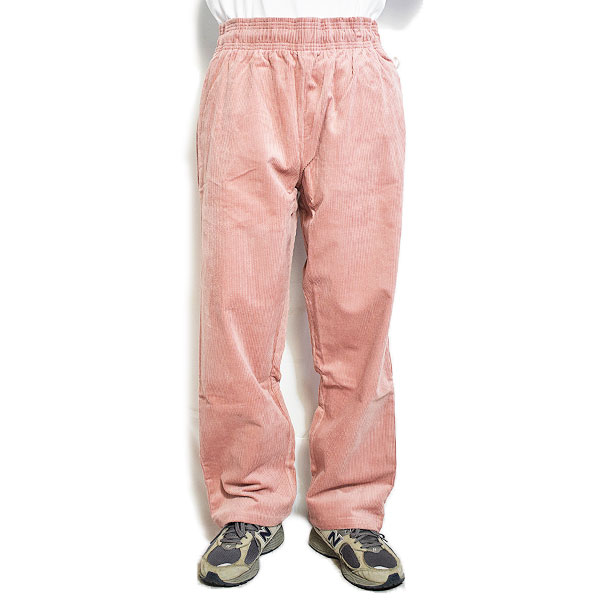 COOKMAN クックマン Chef Pants Semiwide Corduroy FAT Pink -LIGHT PINK- メンズ パンツ シェフパンツ atfpts