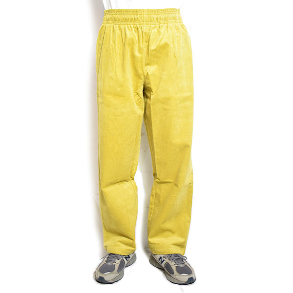 COOKMAN クックマン Chef Pants Semiwide Corduroy FAT Yellow -YELLOW- メンズ パンツ シェフパンツ atfpts