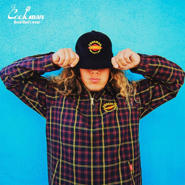 COOKMAN クックマン Delivery Jacket FAT Tartan Check -RED- メンズ ジャケット デリバリージャケット アウター 送料無料 atfjkt