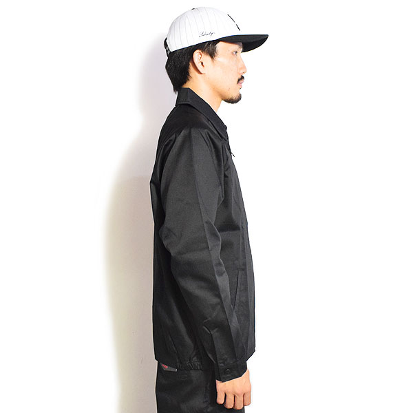 COOKMAN クックマン Delivery Jacket Vision Logo Black -BLACK- メンズ ジャケット デリバリージャケット アウター コラボ atfjkt