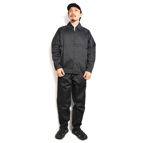 COOKMAN クックマン Delivery Jacket Vision Logo Black -BLACK- メンズ ジャケット デリバリージャケット アウター コラボ atfjkt