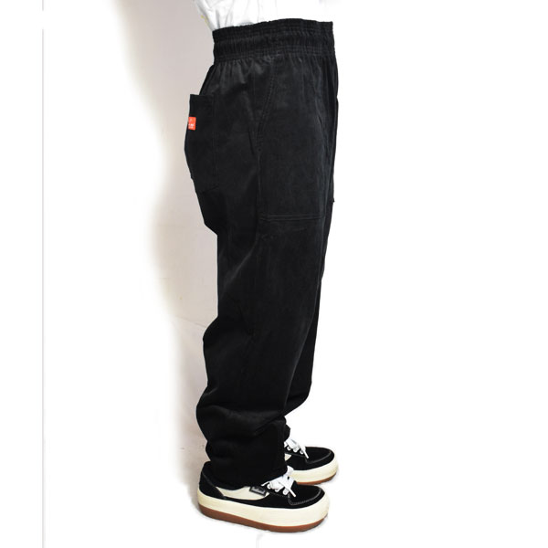 COOKMAN クックマン Harvest Pants Cropped High Wale Corduroy Dark Black -BLACK- メンズ パンツ atfpts