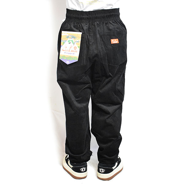 COOKMAN クックマン Harvest Pants Cropped High Wale Corduroy Dark Black -BLACK- メンズ パンツ atfpts