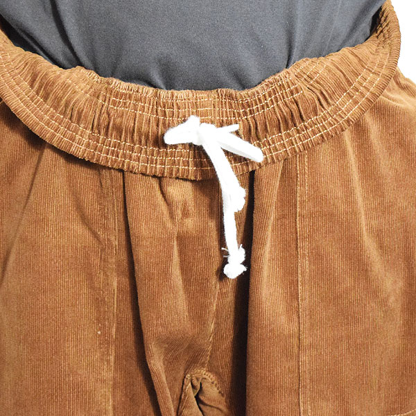 COOKMAN クックマン Harvest Pants Cropped High Wale Corduroy Dark Brown -DARK BROWN- メンズ パンツ atfpts
