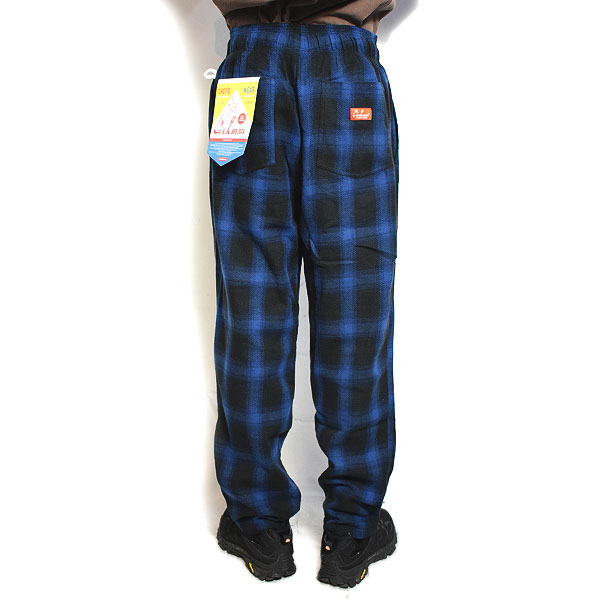 COOKMAN クックマン Chef Pants Tweed Ombre Check Blue -BLUE- メンズ パンツ シェフパンツ atfpts