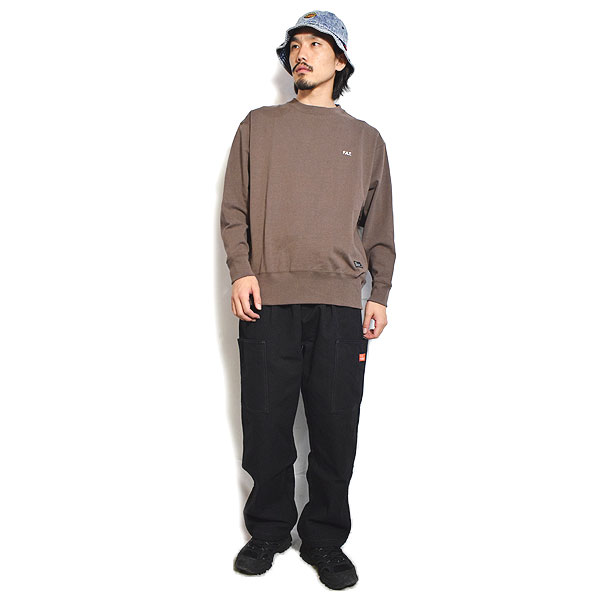 COOKMAN クックマン Chef Pants Semiwide Front Pocket Duck Canvas Black -BLACK- メンズ パンツ シェフパンツ atfpts