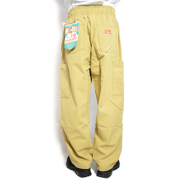 COOKMAN クックマン Chef Pants Semiwide Front Pocket Duck Canvas Peanuts -BEIGE- メンズ シェフパンツ atfpts
