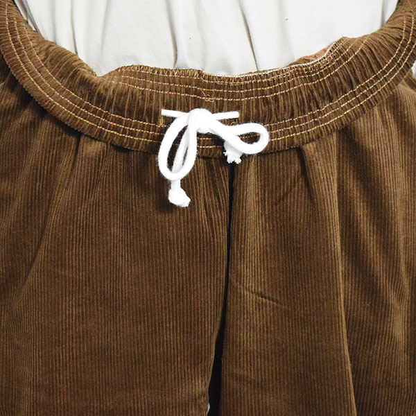 COOKMAN クックマン Chef Pants Semiwide Corduroy Dark Brown -DARK BROWN- メンズ パンツ シェフパンツ atfpts