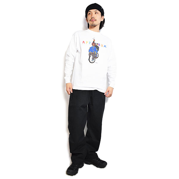 COOKMAN クックマン Chef Pants Semiwide Duck Canvas Black -BLACK- メンズ パンツ シェフパンツ atfpts