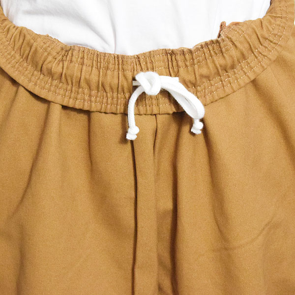 COOKMAN クックマン Chef Pants Semiwide Duck Canvas Brown -BROWN- メンズ パンツ シェフパンツ atfpts