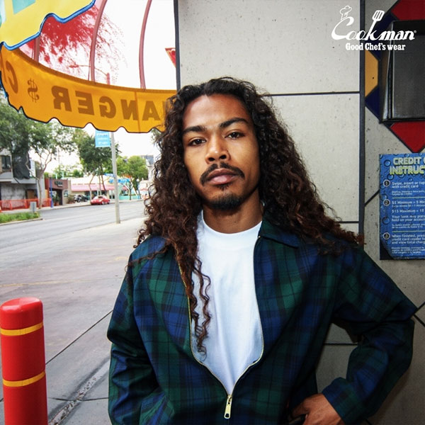 COOKMAN クックマン Delivery Jacket Woven Black Watch Check -NAVY- メンズ ジャケット デリバリージャケット アウター atfjkt