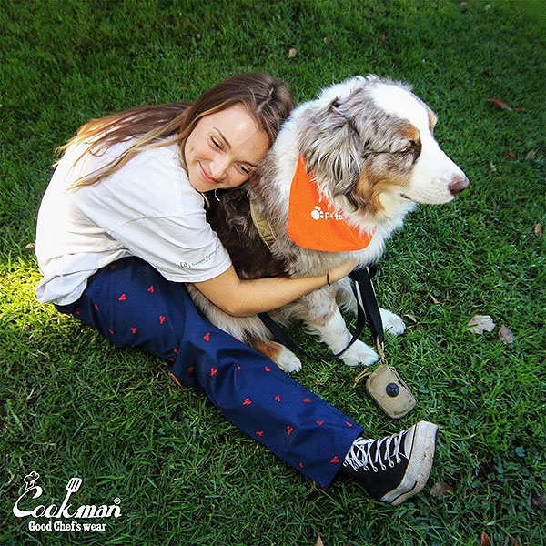 COOKMAN クックマン Chef Pants Embroidery Lobster Navy -NAVY- メンズ パンツ シェフパンツ イージーパンツ ストリート atfpts