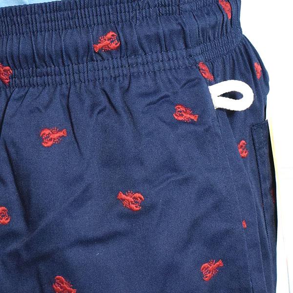 COOKMAN クックマン Chef Pants Embroidery Lobster Navy -NAVY- メンズ パンツ シェフパンツ イージーパンツ ストリート atfpts