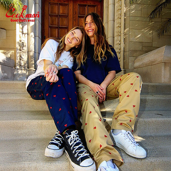 COOKMAN クックマン Chef Pants Embroidery Lobster Beige -BEIGE- メンズ パンツ シェフパンツ イージーパンツ ストリート atfpts