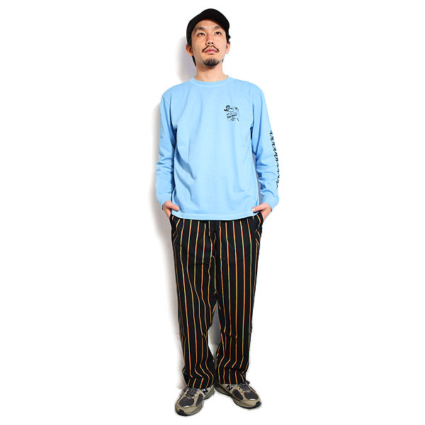 COOKMAN クックマン Chef Pants Semiwide Hilldale Giants Black -BLACK- メンズ パンツ シェフパンツ セミワイド atftps