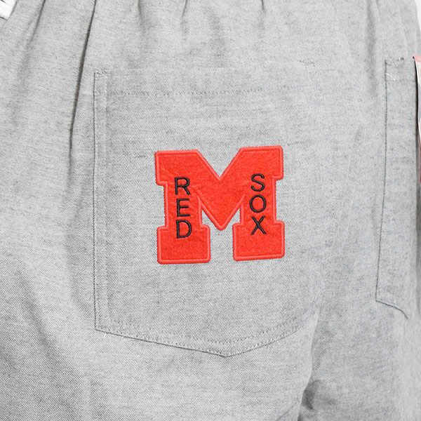 COOKMAN クックマン Chef Pants Semiwide Memphis Red Sox Heather Gray -GRAY- メンズ パンツ シェフパンツ セミワイド atfpts