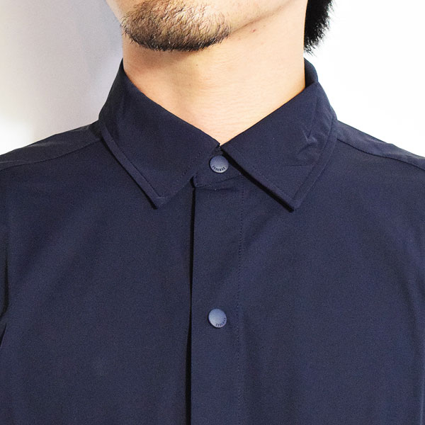 COOKMAN クックマン Long Sleeve Work Shirts Navy -NAVY- メンズ シャツ 長袖 ワークシャツ アメリカ 西海岸 シェフウェア atftps