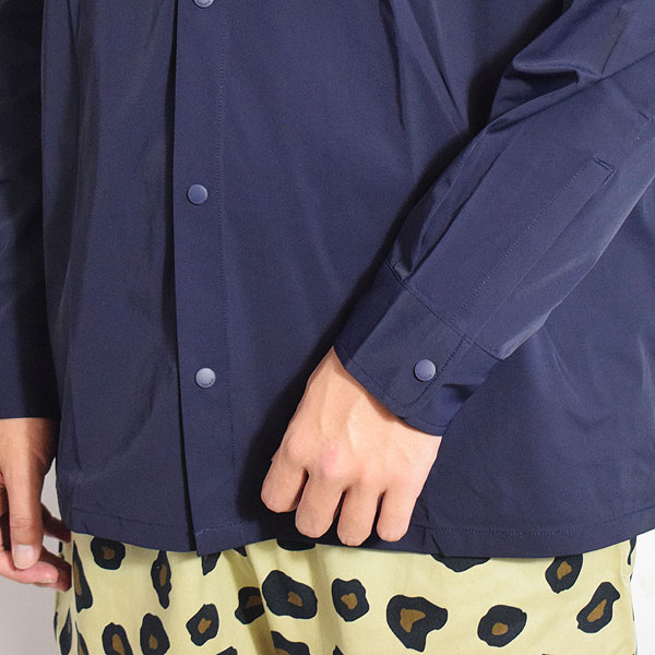 COOKMAN クックマン Long Sleeve Work Shirts Navy -NAVY- メンズ シャツ 長袖 ワークシャツ アメリカ 西海岸 シェフウェア atftps