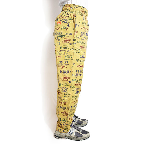 COOKMAN クックマン Chef Pants Semiwide Washed Duck Canvas Cheers -BEIGE- メンズ パンツ シェフパンツ セミワイド atfpts