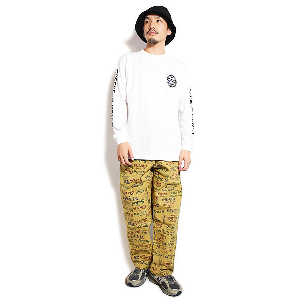 COOKMAN クックマン Chef Pants Semiwide Washed Duck Canvas Cheers -BEIGE- メンズ パンツ シェフパンツ セミワイド atfpts