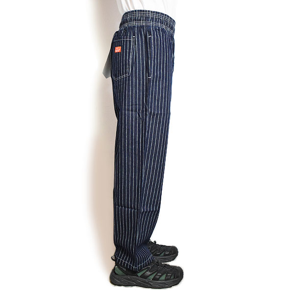 COOKMAN クックマン Chef Pants Semiwide Wabash Denim Navy -NAVY- メンズ パンツ シェフパンツ セミワイド 送料無料 atfpts