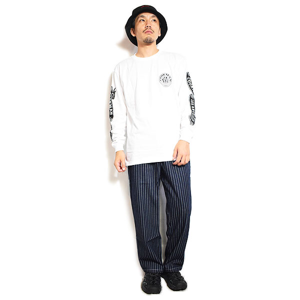 COOKMAN クックマン Chef Pants Semiwide Wabash Denim Navy -NAVY- メンズ パンツ シェフパンツ セミワイド 送料無料 atfpts
